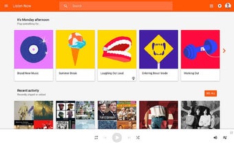 Bild 1 für Google Play Music Chrome …