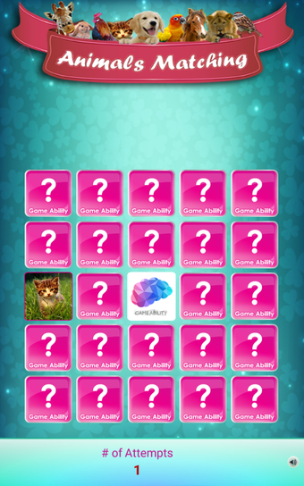 Image 0 for Matching Madness - Animal…