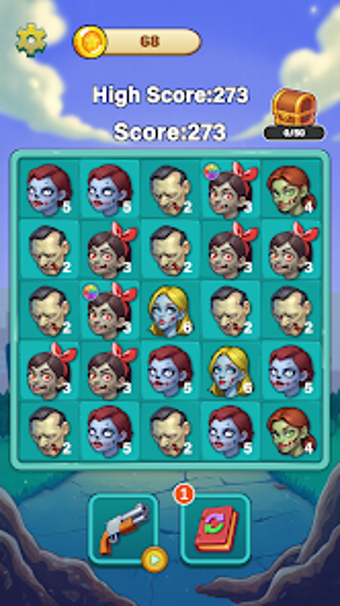 Imagen 0 para Zombie Merge: Grid Mayhem