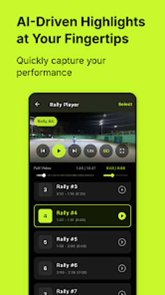Bild 0 für Perfect Swing:AI Tennis E…