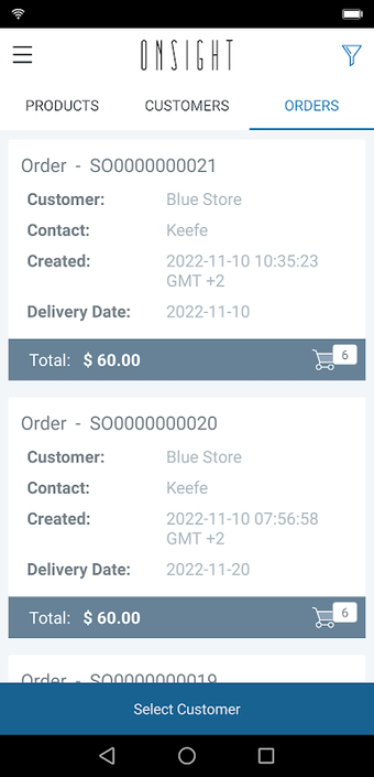 Obraz 0 dla Onsight B2B Sales App