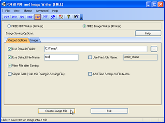 PDFill FREE PDF and Image Writer