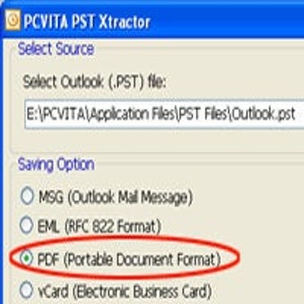 PST 2 PDF Converterの画像0