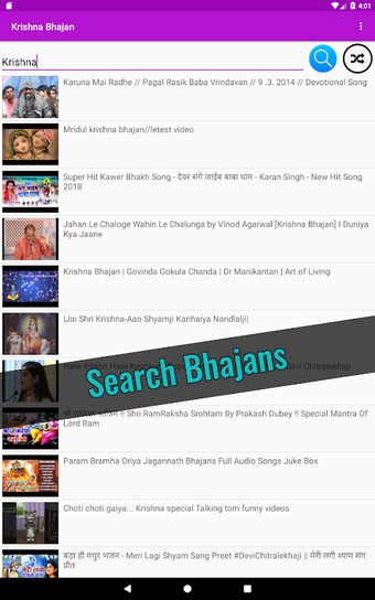 Obraz 0 dla Krishna Bhajan (7000+ bha…