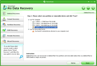 Tenorshare Free Any Data Recovery