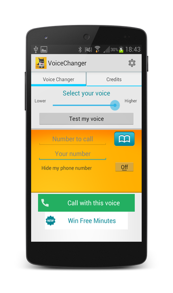 Bild 0 für Voice Changer Allogag