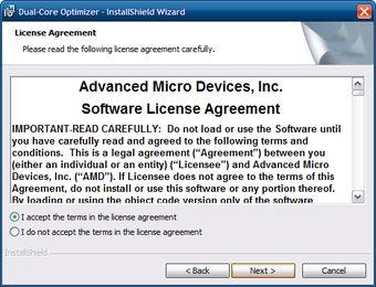 Immagine 1 per AMD Dual-Core Optimizer