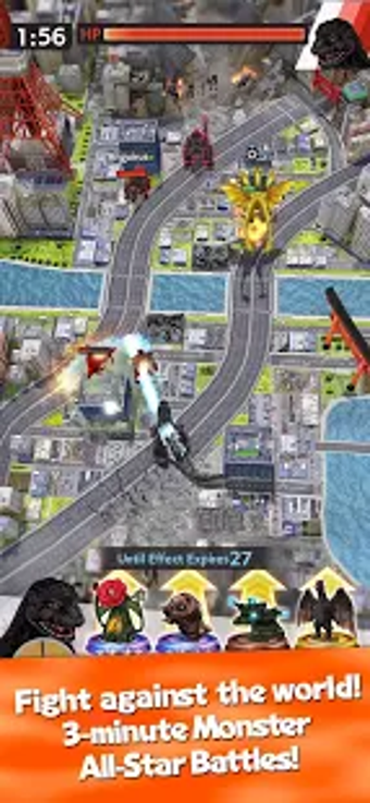Obraz 3 dla GODZILLA BATTLE LINE