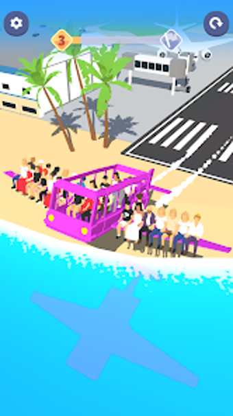 Bild 0 für Air Bus Landing 3d