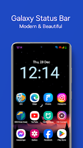 Bild 0 für One UI Status Bar