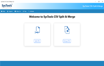 Bild 0 für SysTools CSV Splitter Sof…