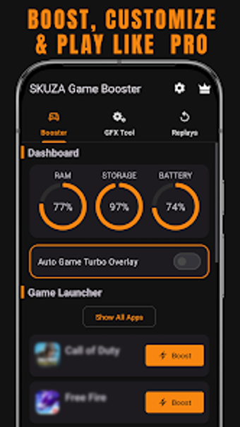 Image 0 pour SKUZA Game Booster  GFX T…