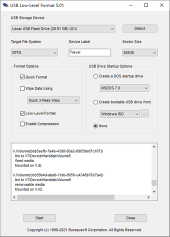 Imagen 0 para USB Low-Level Format