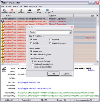 Image 0 for Free Uninstaller