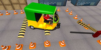 Real Rickshaw Driving Simulator-Tuk Tuk Games