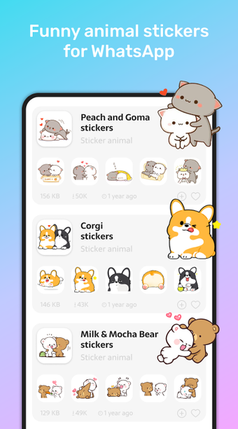 Image 0 for Animals Stickers for What…