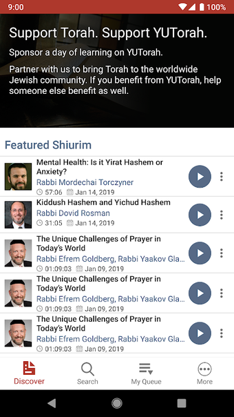 Image 0 for YUTorah