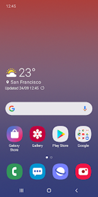 Samsung One UI Home