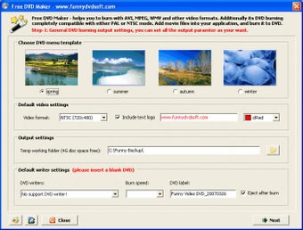 Image 1 for Free DVD Maker