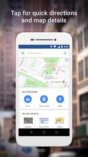 Bild 1 für Google Maps Go - Directio…
