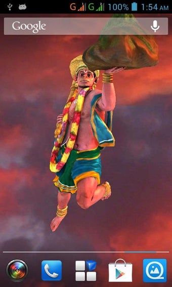 3D Hanuman Live Wallpaperの画像0