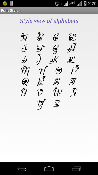 Obraz 0 dla Font Styles