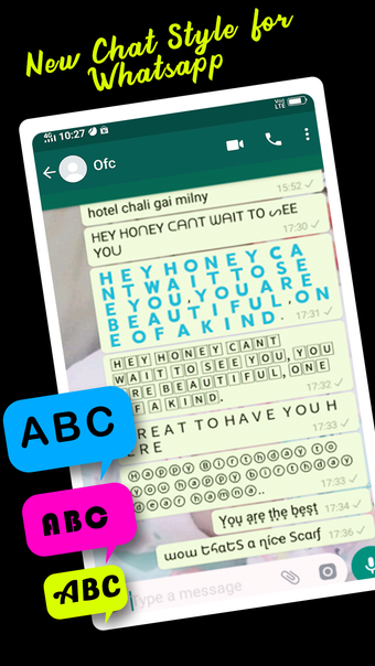 Image 0 for Stylis chat style for wha…