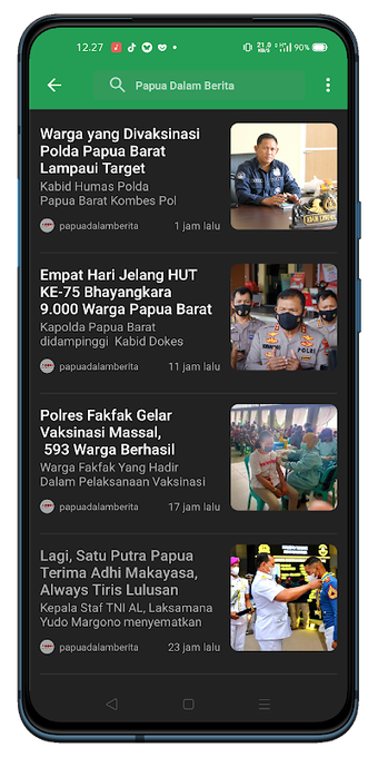 Image 0 for Warta Berita Papua : Medi…