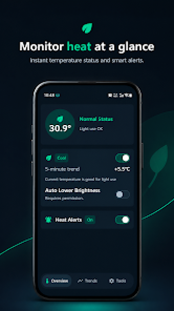 Bild 0 für Cooldown: Phone Heat Moni…