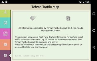 Tehran Traffic Map