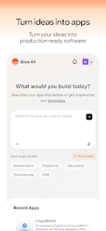 Base44: AI App Builderの画像0