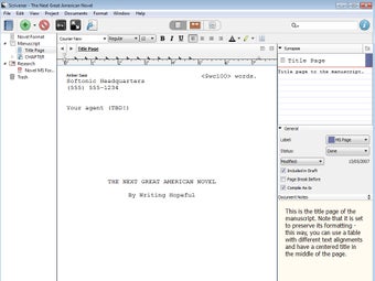 Image 0 for Scrivener
