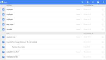 Obraz 14 dla Google Docs