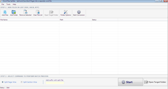Image 0 for Word Files Splitter