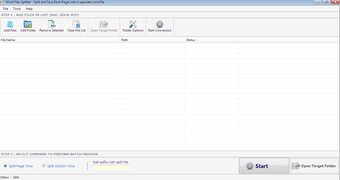 Word Files Splitter
