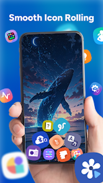 Bild 0 für Funny Icon Rolling  Spinn…