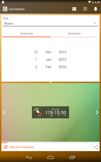 Countdown Days - App &amp…的第0张图片