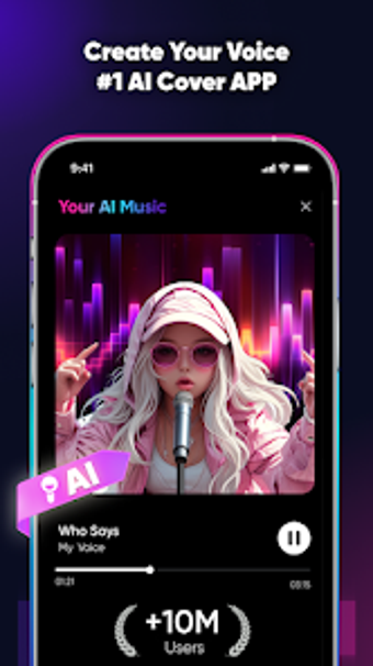 Bild 0 für SingUp Music: AI Cover So…