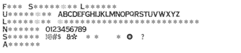 Obraz 0 dla Snowflake Letters