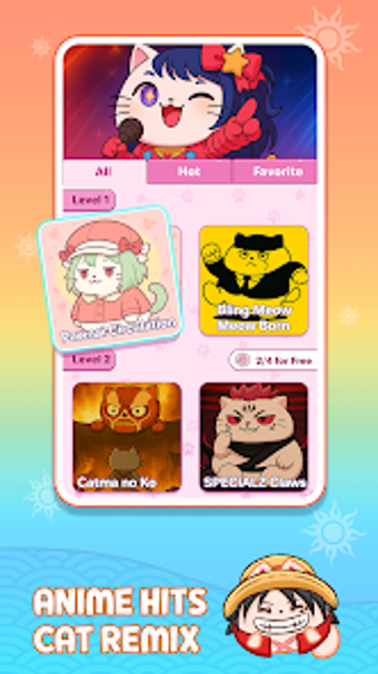 Bild 0 für Cat Piano 6: Anime Theme