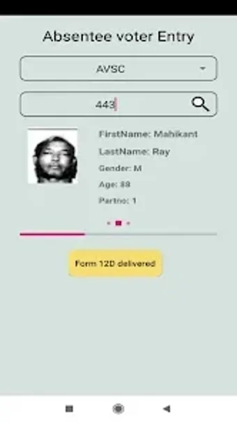 Bild 0 für Absentee Voters App