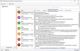 Obraz 0 dla 4n6 MSG Data Viewer