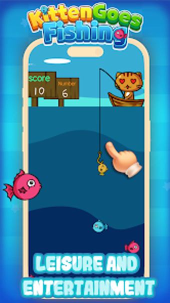 kitten goes fishingの画像0