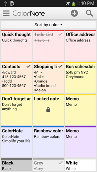 Imagen 6 para ColorNote