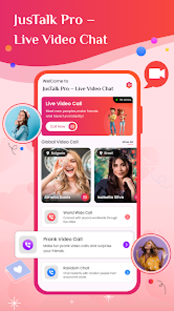 Imagen 0 para JusTalk Pro  Live Video C…
