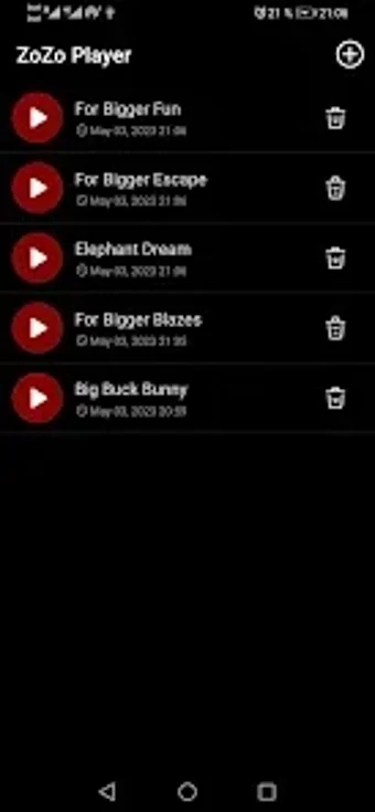 Bild 0 für ZoZo Player - URL Video P…