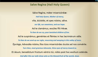 Immagine 0 per Latin Catholic Prayers