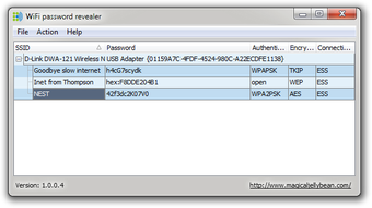WiFi password revealer