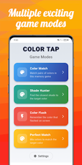Imagen 0 para Color Tap - Memory Traine…