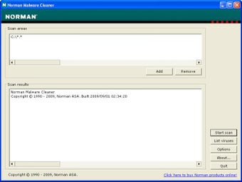 Image 3 for Norman Malware Cleaner